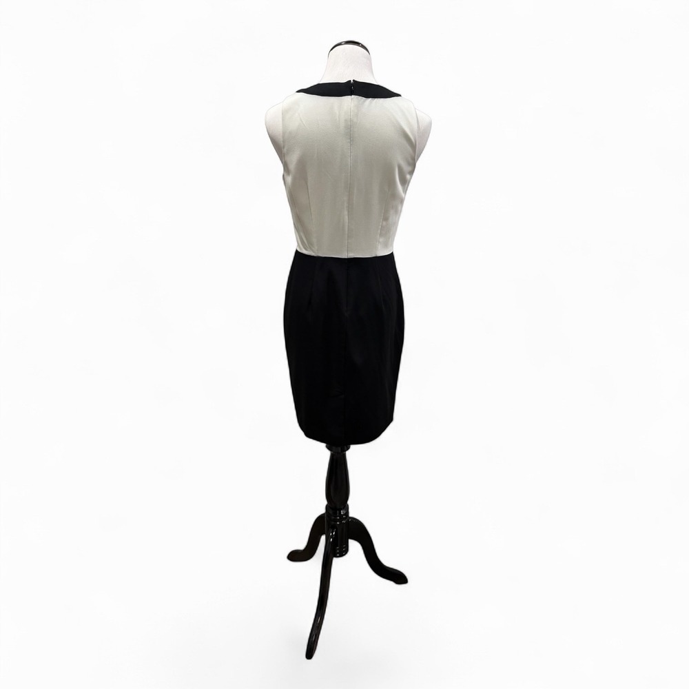 Banana Republic Business Dress-Black & Cream 4P Old Money Professional Career - Picture 2 of 7